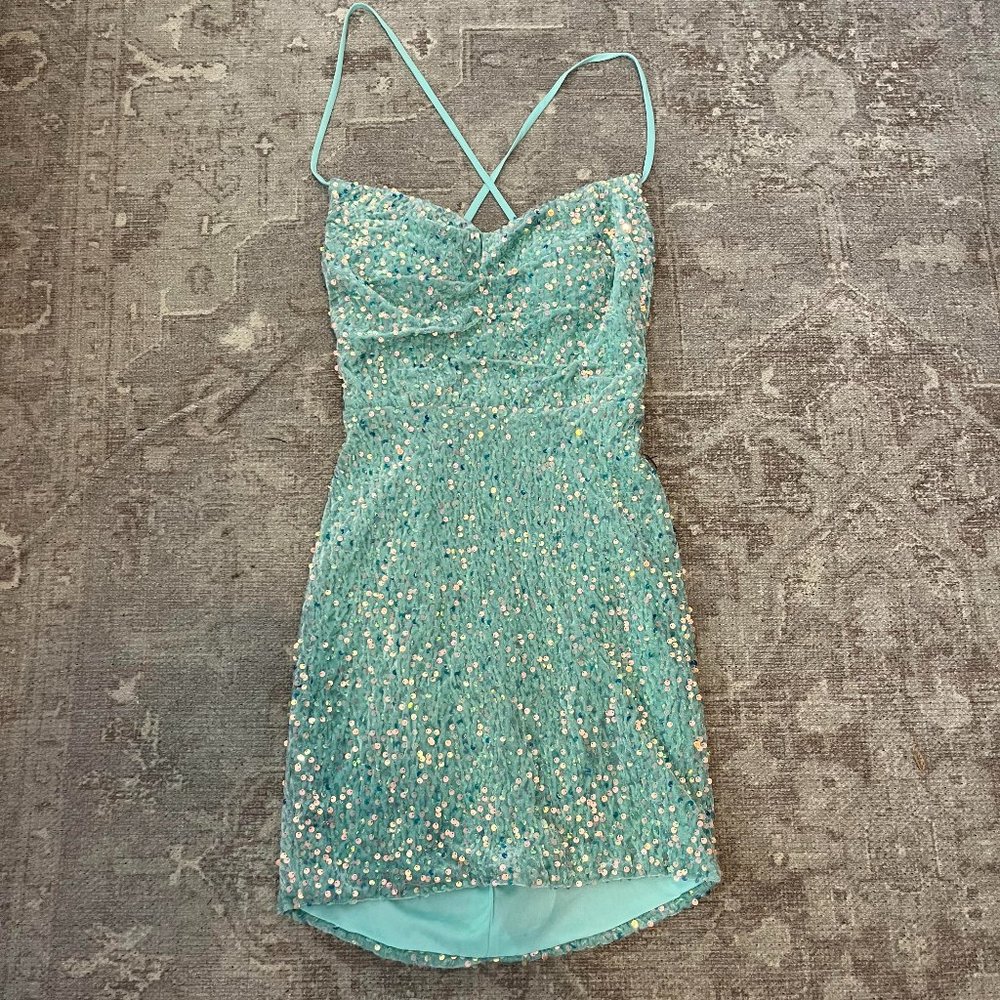 Sparkly Mini Dress - Size 4